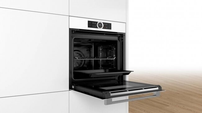 Электрический духовой шкаф Bosch HBG632BW1