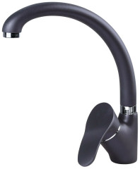 Смеситель для мойки Zigmund &amp; Shtain ZS 0300 черный базальт