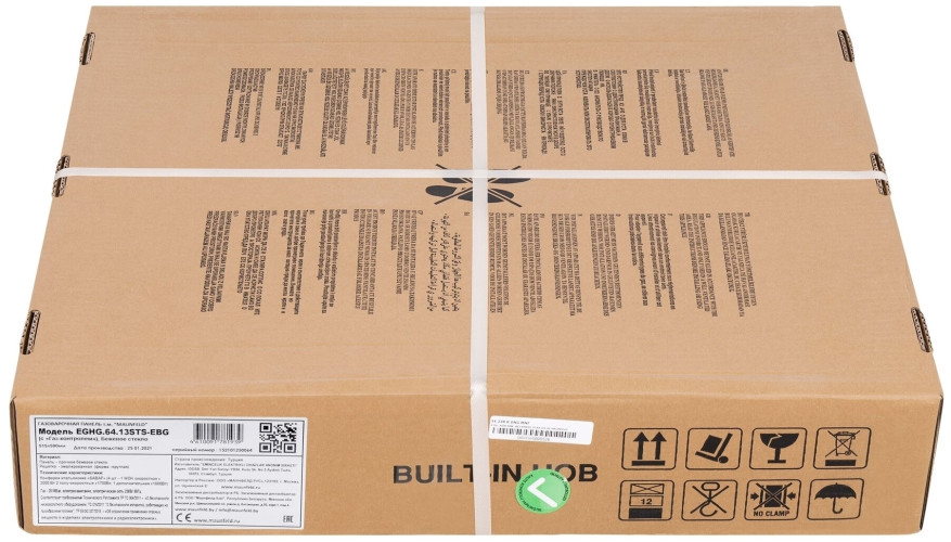 Газовая варочная панель MAUNFELD EGHG 64 13 STS EBG