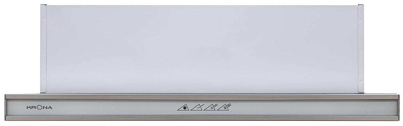 Встраиваемая вытяжка Krona Kamilla Sensor 2M 600 Inox White glass