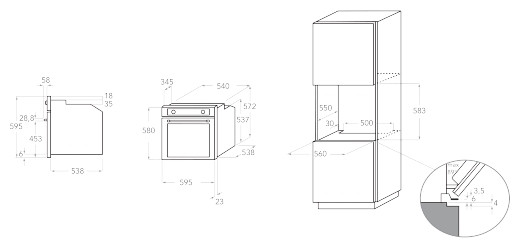 Электрический духовой шкаф KitchenAid KOHSS 60602