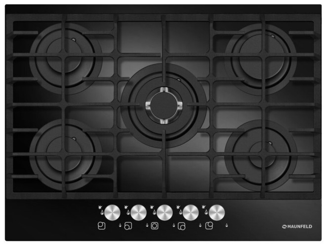 Газовая варочная панель MAUNFELD MGHG 75 21 B