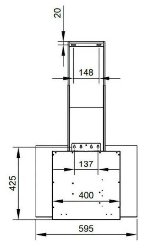 Кухонная вытяжка Zigmund Shtain K 144 6 W