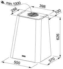 Кухонная вытяжка Franke FSMD 508 YL 335.0530.202