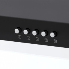 Подвесная вытяжка Krona Osten 600 black PB