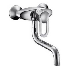 Смеситель для кухни Hansgrohe Metropol настенный хром 14840000