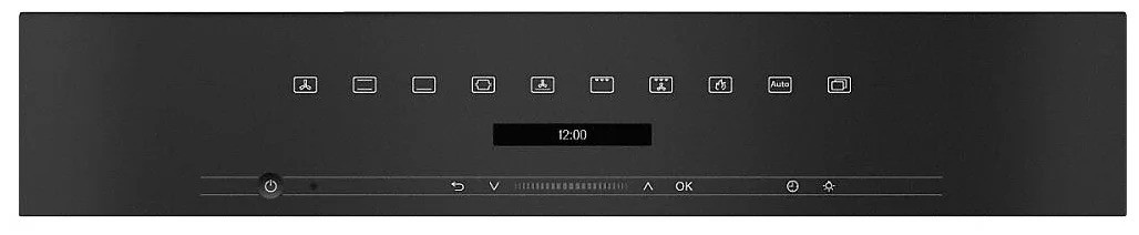 Электрический духовой шкаф Miele H 7260 B Obsidian Black, черный обсидиан