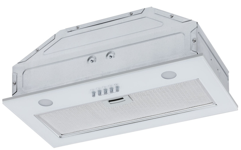 Встраиваемая вытяжка Krona Kate 600 Glass White PB