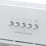 Встраиваемая вытяжка Krona Kate 600 Glass White PB