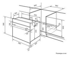 Электрический духовой шкаф Lex EDM 072 IX
