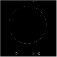 Электрическая варочная панель Lex EVH 320 BL