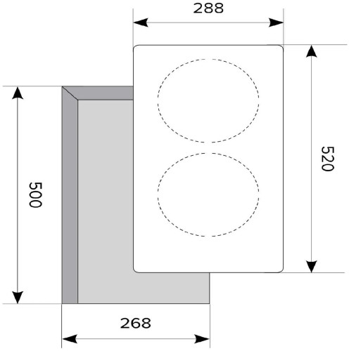 Электрическая варочная панель Lex EVH 320 BL