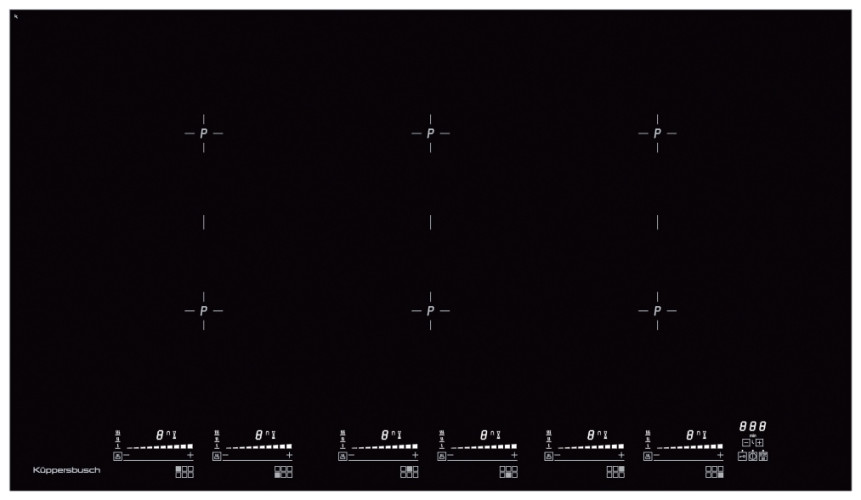 Индукционная варочная панель Kuppersbusch KI 9810.0 SR