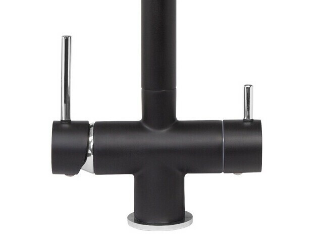 Смеситель для кухни Zigmund & Shtain ZS 2300 черный базальт