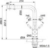 Смеситель для кухонной мойки Franke Atlas 120.0179.978