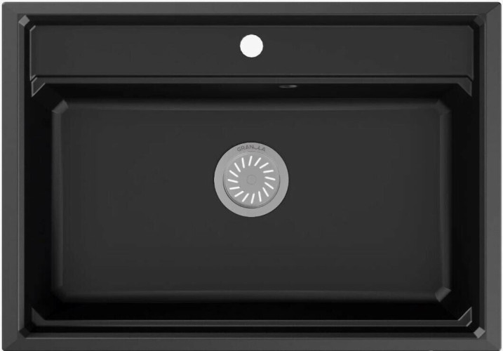 Кухонная мойка Granula KS-7301 Шварц, черный металлик