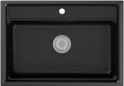 Кухонная мойка Granula KS-7301 Шварц, черный металлик