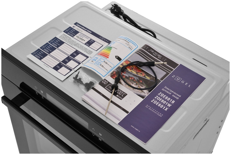 Электрический духовой шкаф Zugel ZOE601B