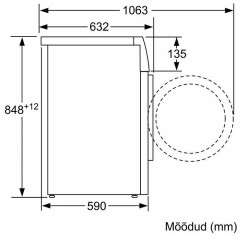 Стиральная машина Bosch WAXH2KLOSN