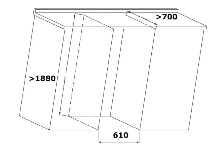 Встраиваемый винный шкаф Dunavox DAU-32.81DSS
