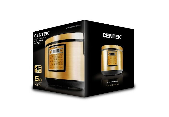 Мультиварка Centek CT-1495 черный