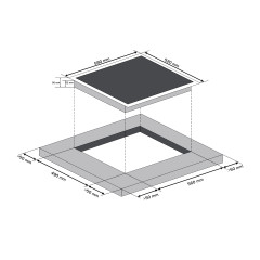 Индукционная варочная панель Libhof СH-72604I