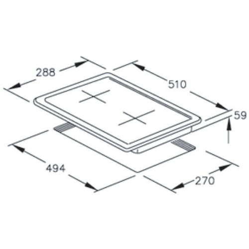 Газовая варочная панель Hotpoint-Ariston DGPK 20 X RU