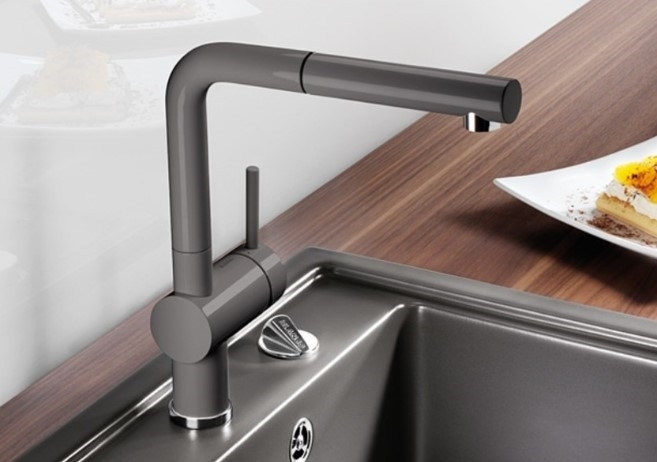 Смеситель для мойки Blanco Linus-S керамика/жасмин 516712