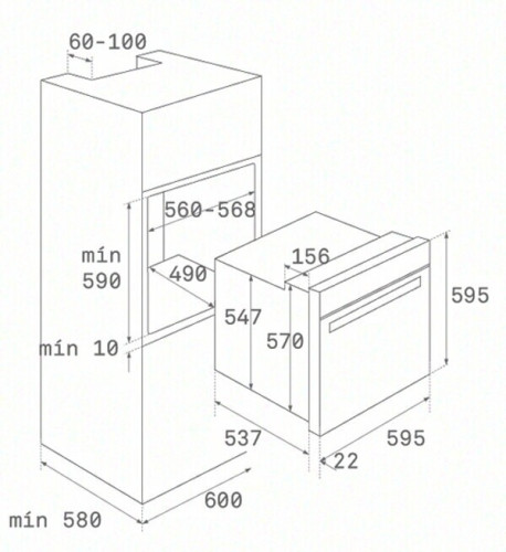 Электрический духовой шкаф Teka HRB 6400 ATS