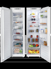 Встраиваемый холодильник Hiberg SBS RFB-30 W+FRB-30 NFW