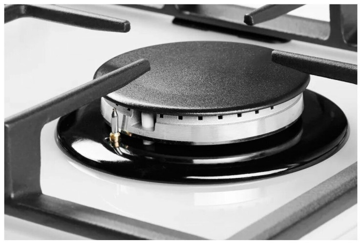 Газовая варочная панель Monsher MGG 30 Blanc