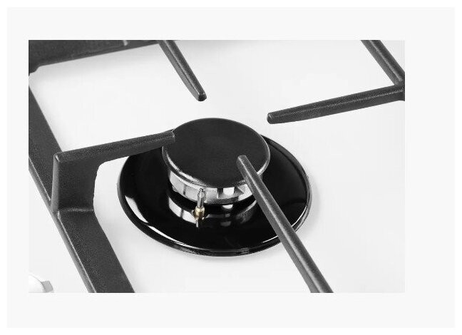 Газовая варочная панель Monsher MGG 30 Blanc