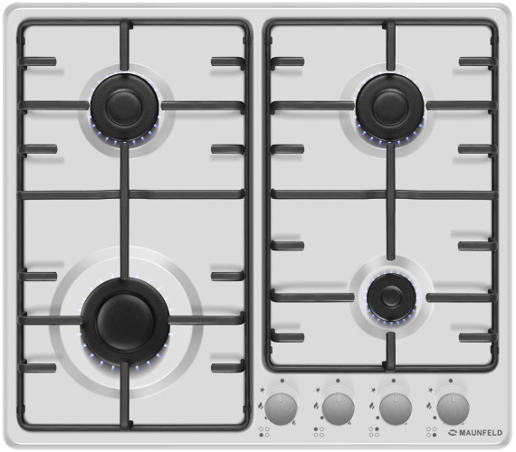Газовая варочная панель MAUNFELD EGHE.64.3STS-EW/G
