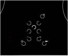 Электрическая варочная панель Krona DOLCE 60 BL