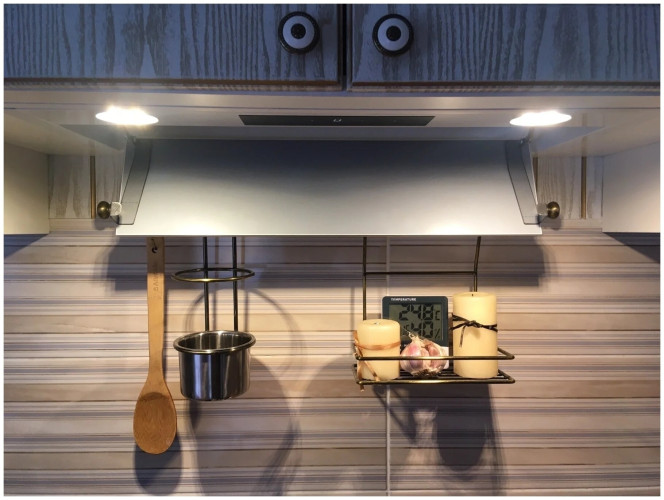 Встраиваемая вытяжка MAUNFELD Fantasy Light 60 белый