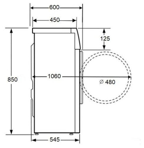 Стиральная машина Kuppersberg WID 56149 W
