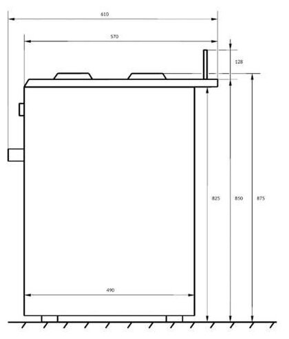Газовая плита MAUNFELD MGC50GEW01