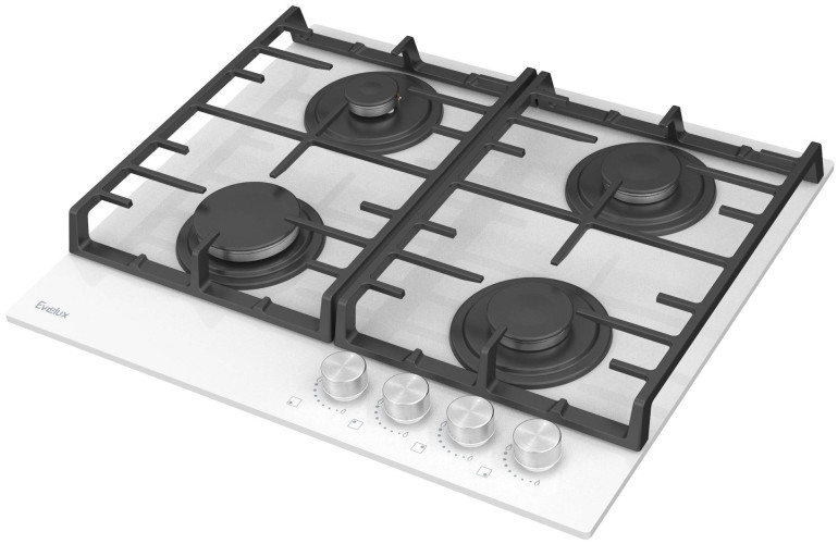 Газовая варочная панель Evelux HEG 600 WG