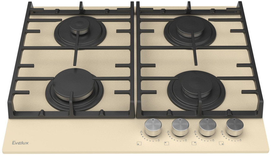 Газовая варочная панель Evelux HEG 600 WG