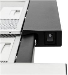 Встраиваемая вытяжка Kronasteel Kamilla slim 600 1M black inox