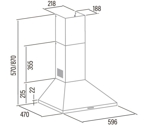 Кухонная вытяжка Cata V 6000 WH