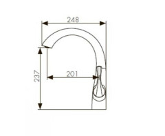 Смеситель для кухни Kaiser Comba 48033-1