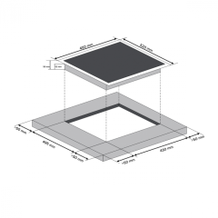 Индукционная варочная панель Libhof СH-62453I