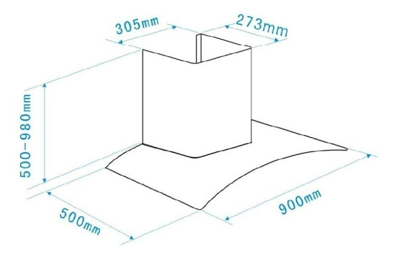 Кухонная вытяжка Zigmund & Shtain K 266.91 S