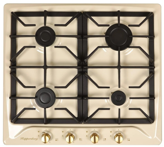 Газовая варочная панель Kuppersberg FGC 63 C BRONZE