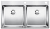 Кухонная мойка Blanco ANDANO 400/400-IF-A полировка 525249