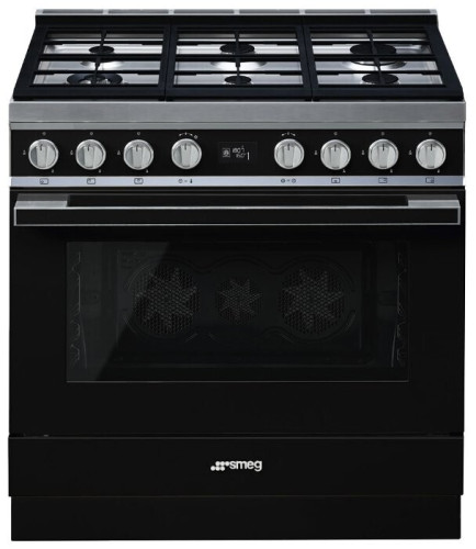 Комбинированная плита Smeg CPF9GPBL