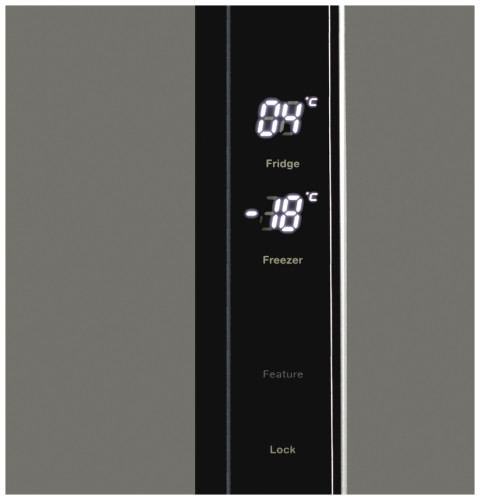 Холодильник Shivaki SBS 500 DNFX