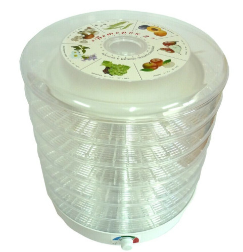 Сушилка для овощей Ветерок 2 ЭСОФ-2-0,6/220 5 поддонов прозрачный гофротара