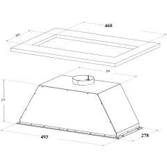 Встраиваемая вытяжка VARD VFG664PK